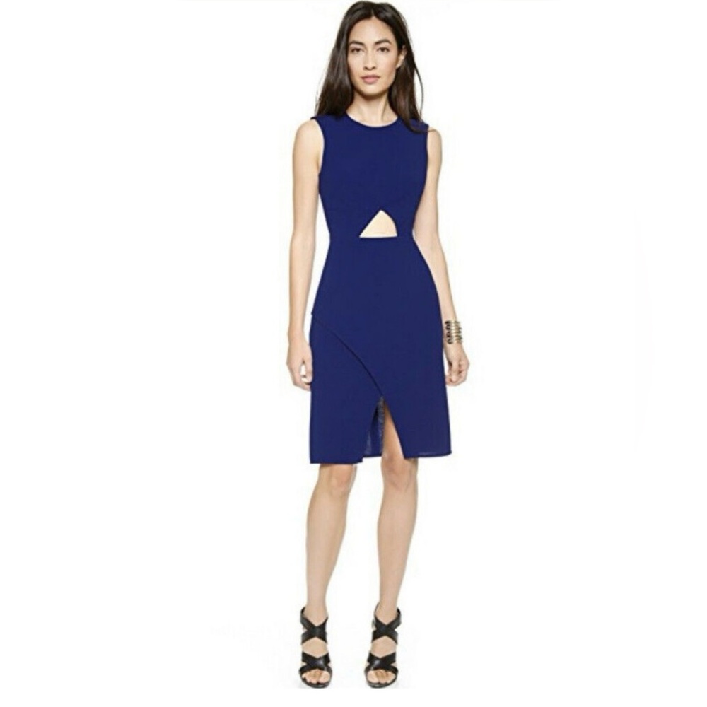 BCBGMAXAZRIA Annabel Deep Royal Blue Dress size 4